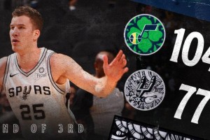  戈贝尔18篮板爵士力克魔术  