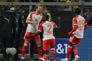  拜仁慕尼黑主场强势发力，完胜对手稳固榜首地位